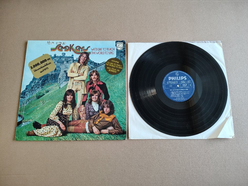 Vinyl LP: The New Seekers - We'd Like To Teach The World To, Ophalen of Verzenden, LP