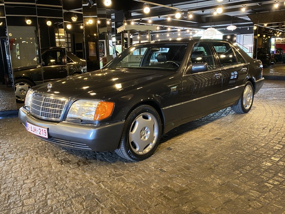 Mercedes-Benz S-Klasse S600 600SEL V12 W140 4-Zit (bj 1991), Automaat, Zwart, Mercedes-Benz, Bedrijf