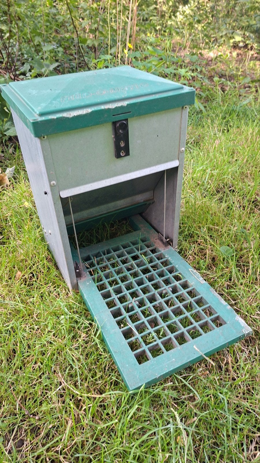 Kippen voederbak feed o matic, Dieren en Toebehoren, Ophalen
