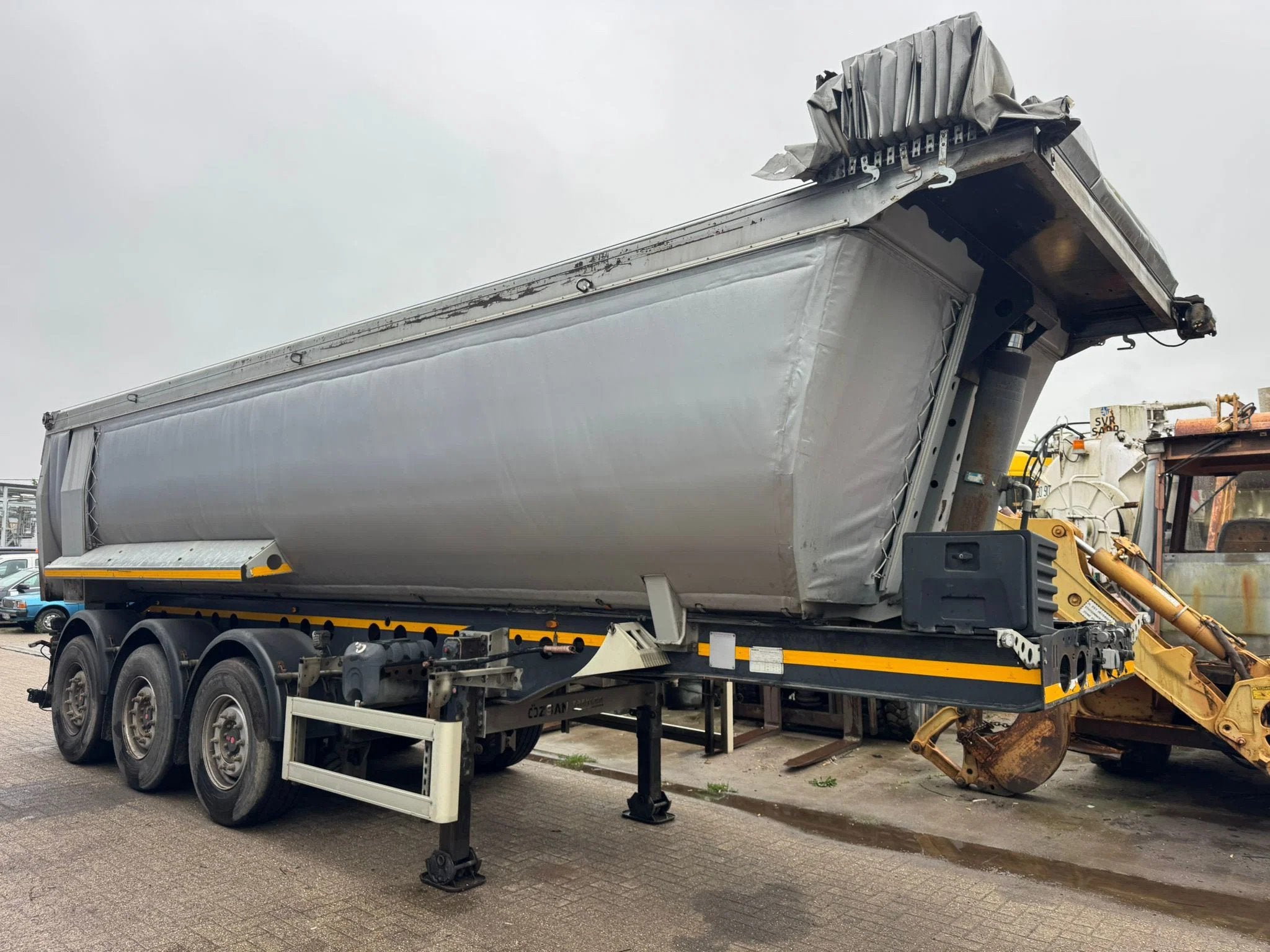 Schmitz Cargobull OZSAN (bj 2019), Overige brandstoffen, Bedrijf, Zilver of Grijs, Aanhangers en Opleggers