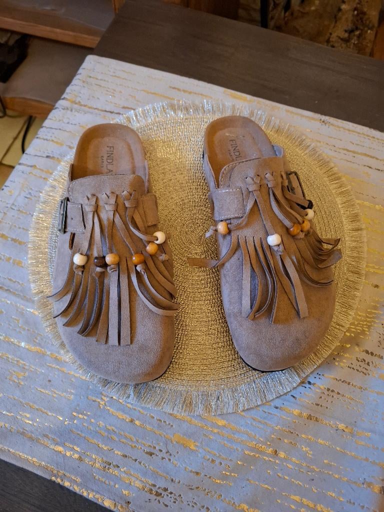 Mules sabot avec frange perles amovible, Vêtements | Femmes, Enlèvement, Neuf