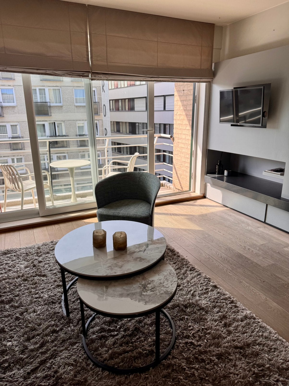 Vakantie appartement zeezicht & terras centrum Oostende