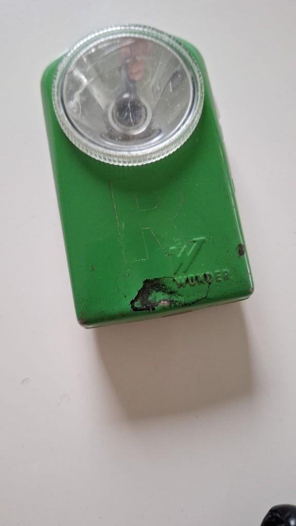 klassieke vintage zaklamp, Caravans en Kamperen, Ophalen of Verzenden, Gebruikt