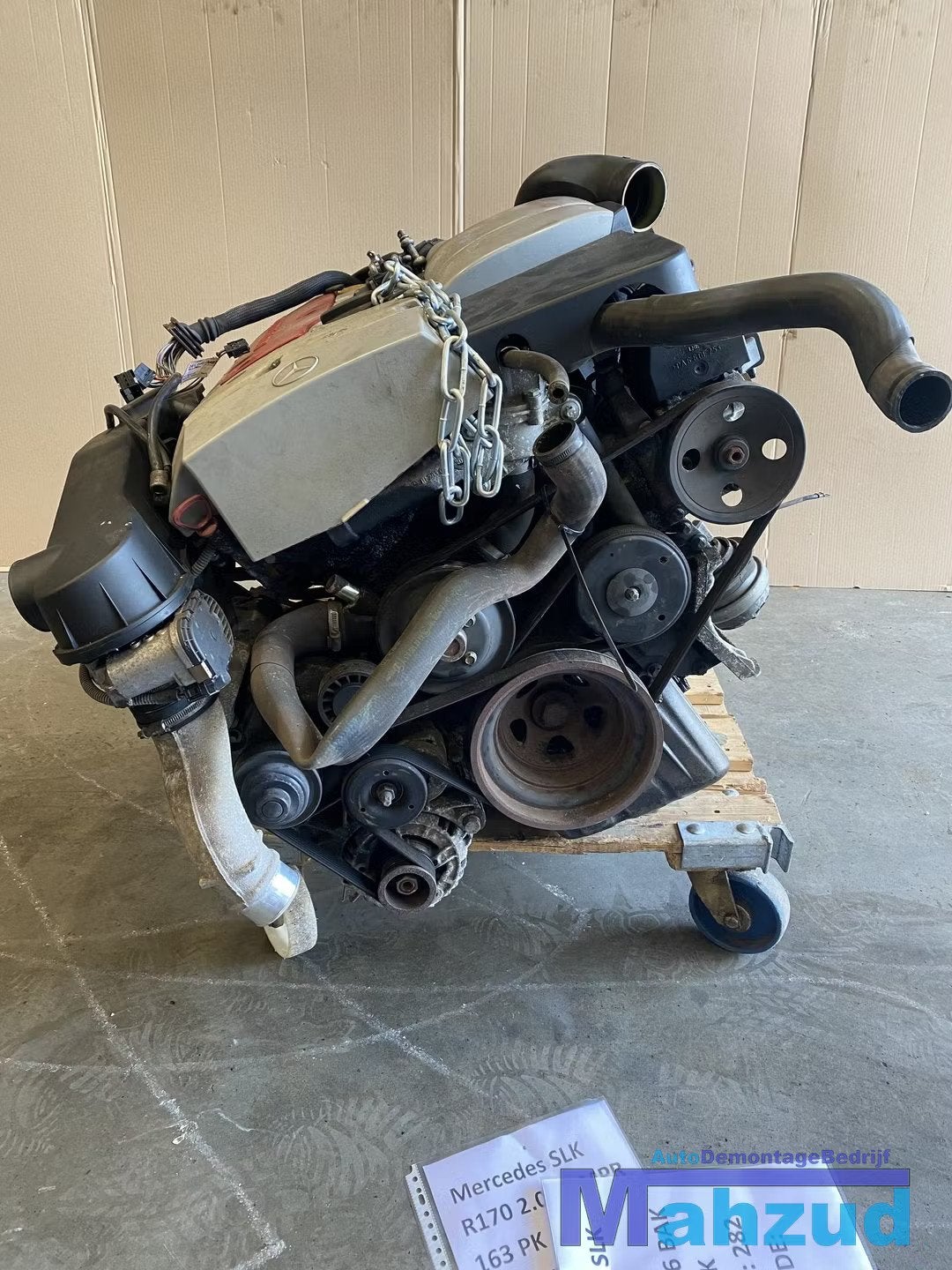 MERCEDES SLK R170 2.0 Compressor motorblok 111958 M111958, Gebruikt, Mercedes-Benz AG, Mercedes-Benz, Mercedesstrasse 120
70372  Stuttgart, DE