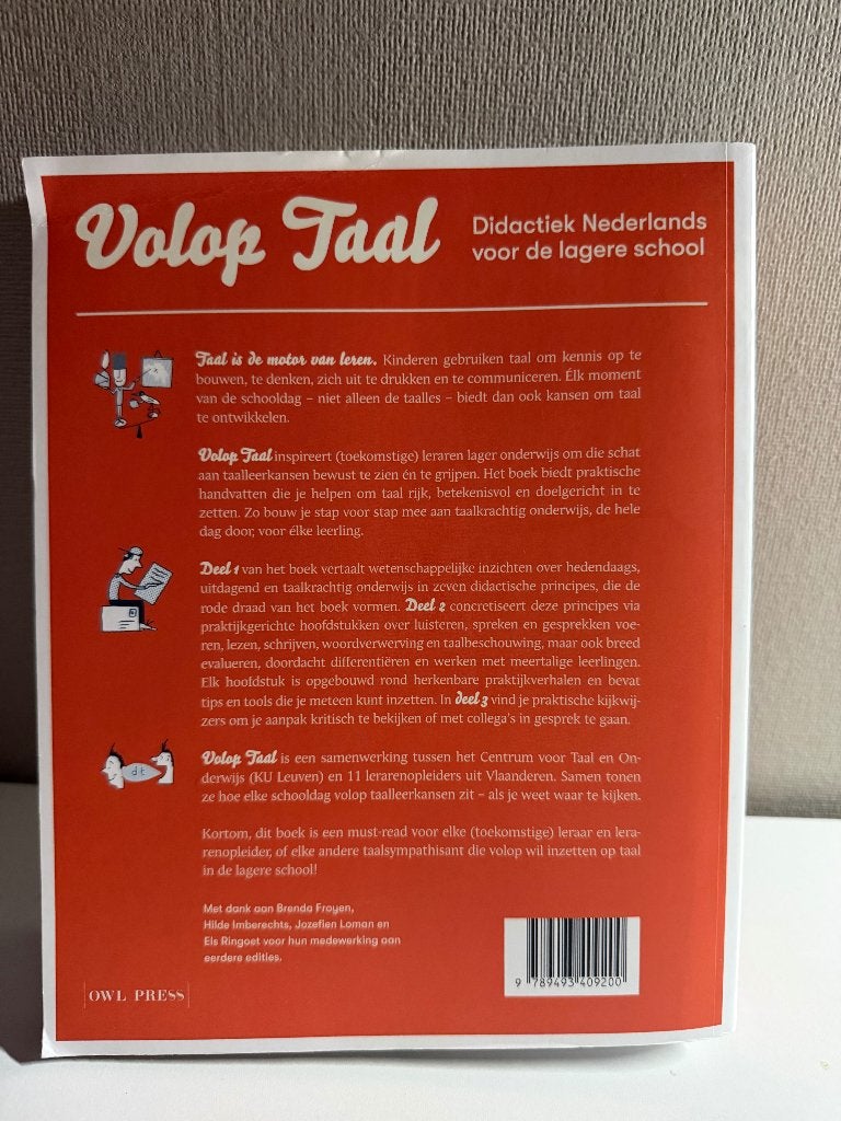 volop taal, Boeken, Schoolboeken, Ophalen, Owl press, Zo goed als nieuw, Nederlands