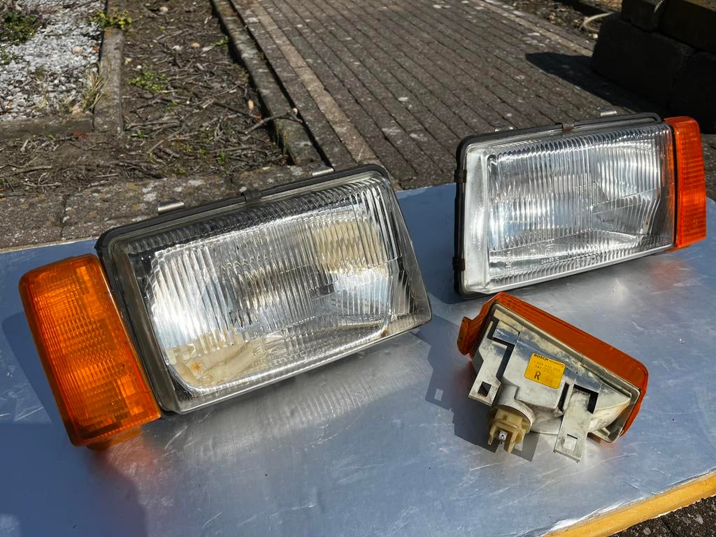 Opel Rekord E koplampen, Ophalen, Opel
