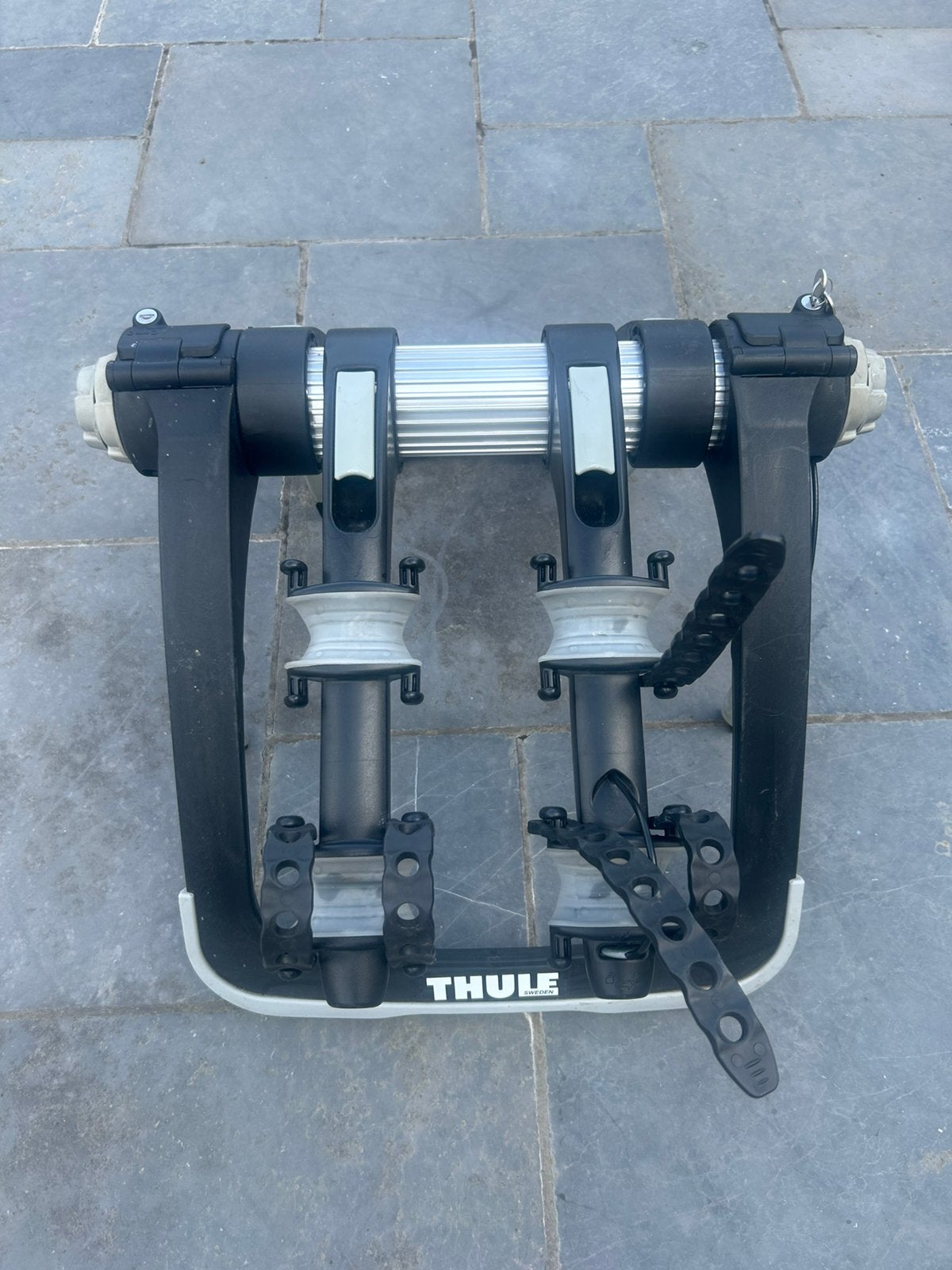Thule Raceway 991, Auto diversen, Fietsendragers, Ophalen, 2 fietsen, Achterklepdrager