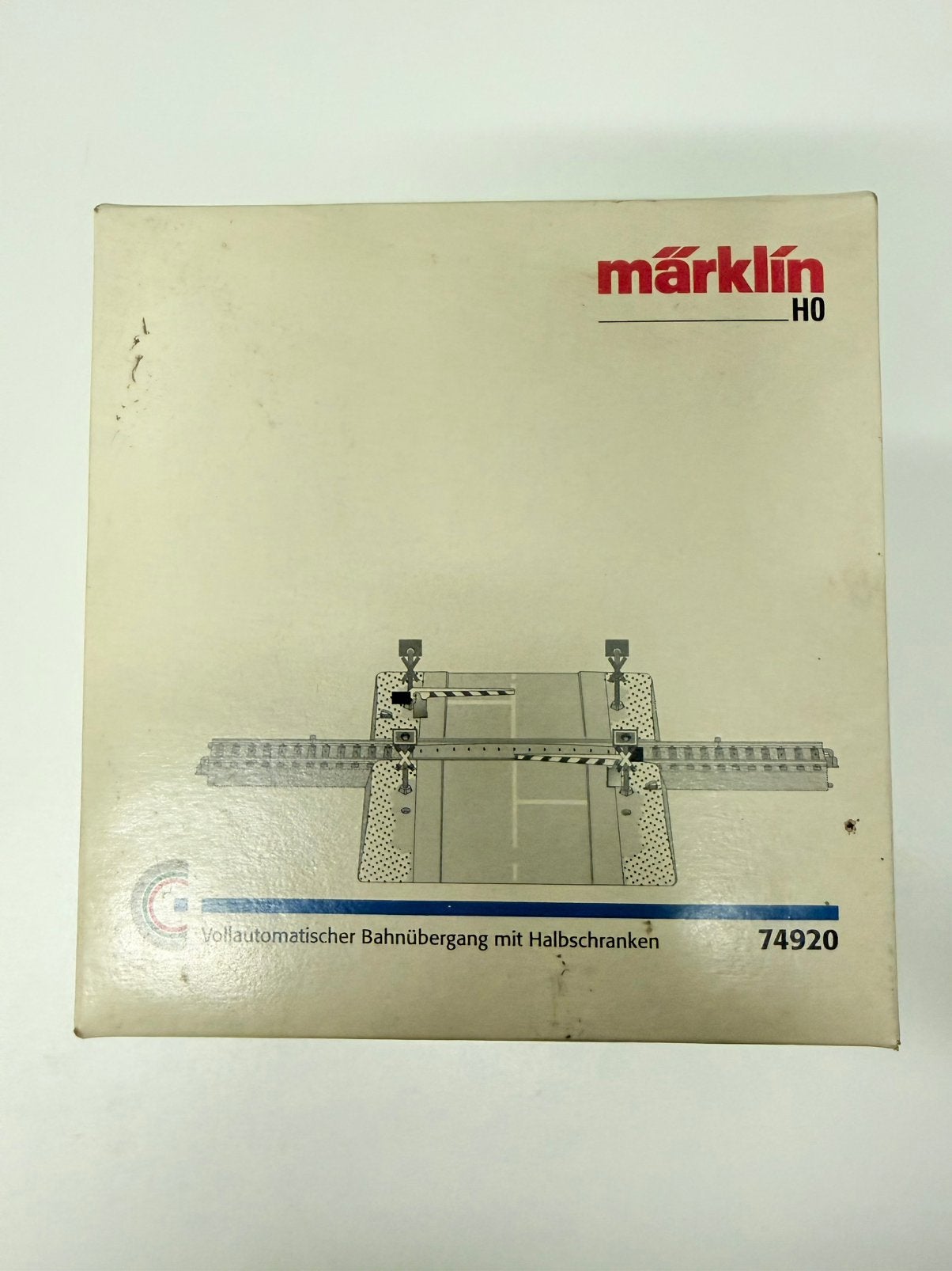 Märklin 74920 Overweg voor C rails, Ophalen of Verzenden, Zo goed als nieuw, Brug, Tunnel of Gebouw, Märklin