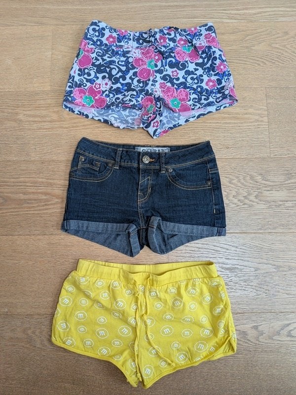 shorts fille - taille 152 (12 ans), Enlèvement, Utilisé, Fille
