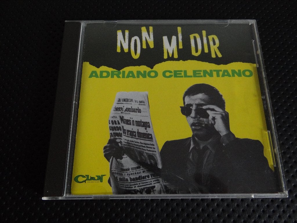 Zeldzame cd Adriano Celentano „Non mi Dir” editie 1987., Overige genres, Gebruikt, Ophalen of Verzenden, Album
