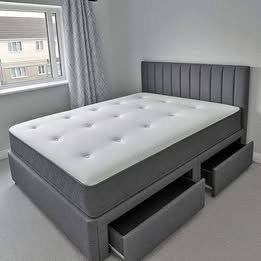 Canapé-lit de luxe avec 2 tiroirs de rangement et matelas, Envoi, Neuf, Autres couleurs