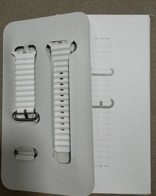 NIEUW APPLE WATCH ULTRA 2 49MM BANDJE OCEAN BAND TITANIUM, Ophalen, Nieuw, Wit, Apple Watch