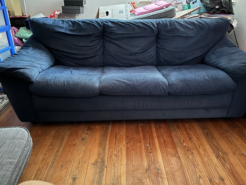 2 canapés, Maison & Meubles, 150 cm ou plus, Quatre personnes ou plus, Banc droit, Enlèvement