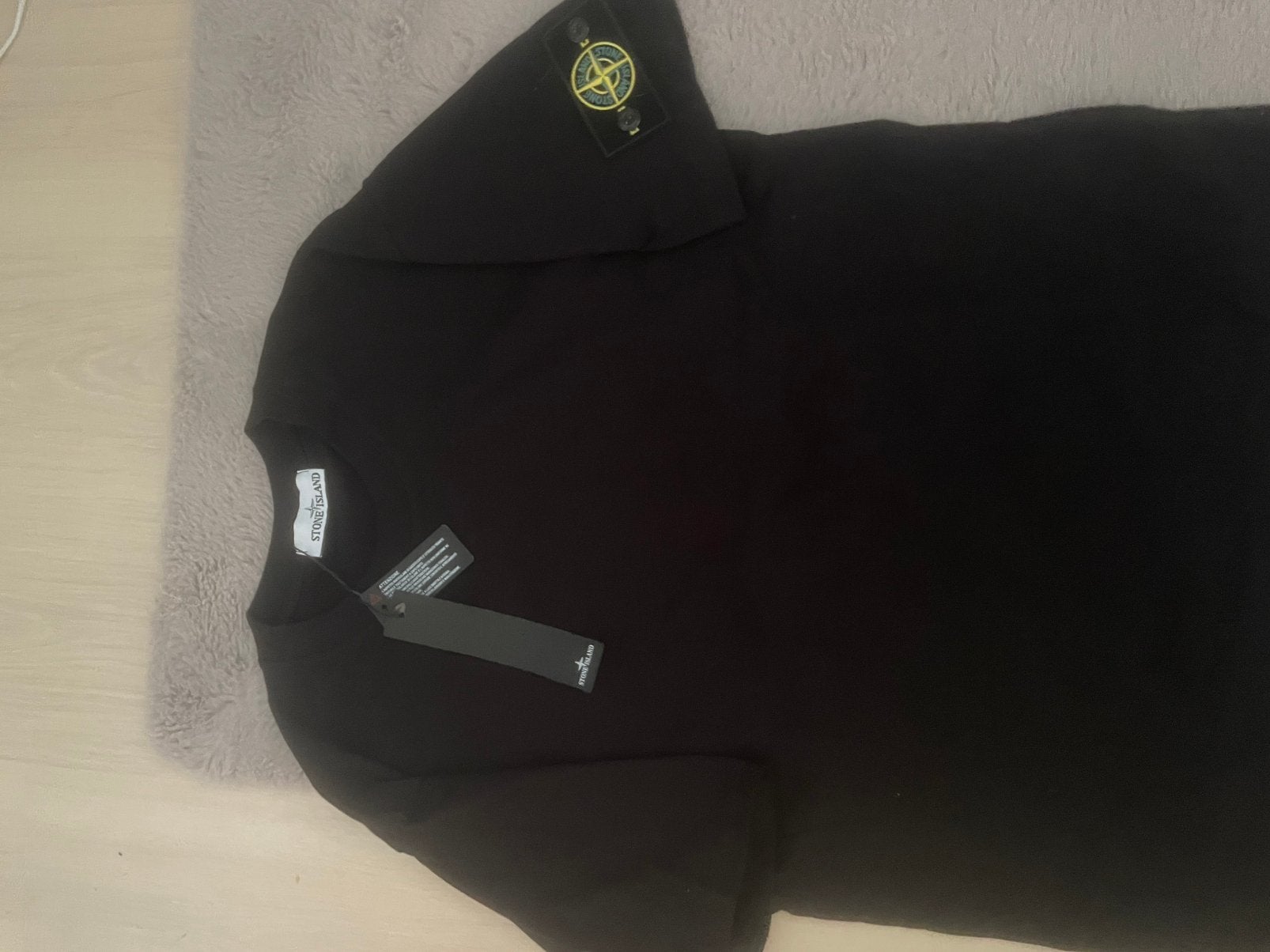 Stone Island zwart T-shirt M, Kleding | Heren, T-shirts, Ophalen of Verzenden, Zo goed als nieuw, Zwart