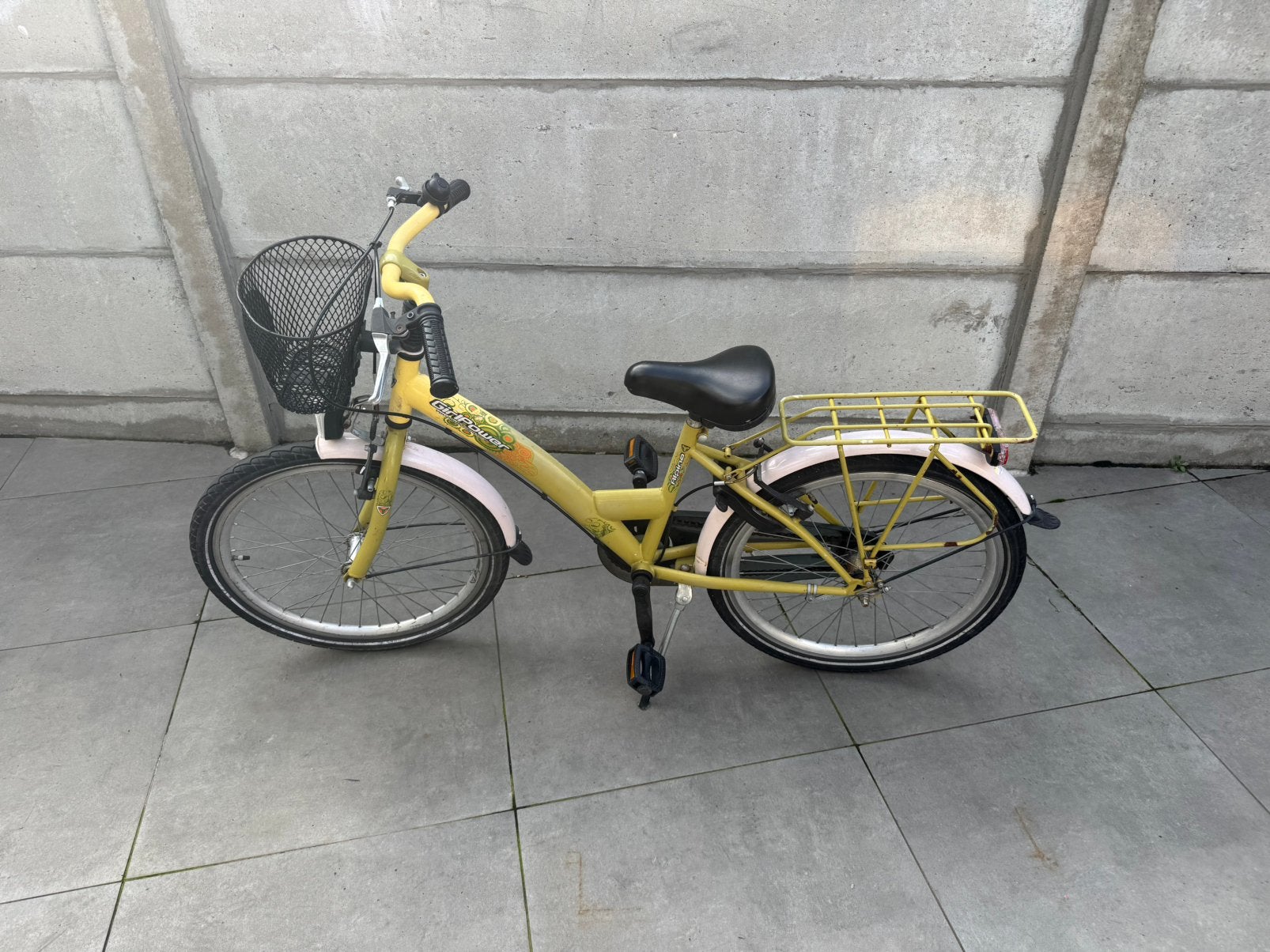 Kinderfiets 22 inc, Fietsen en Brommers, Ophalen, Zo goed als nieuw