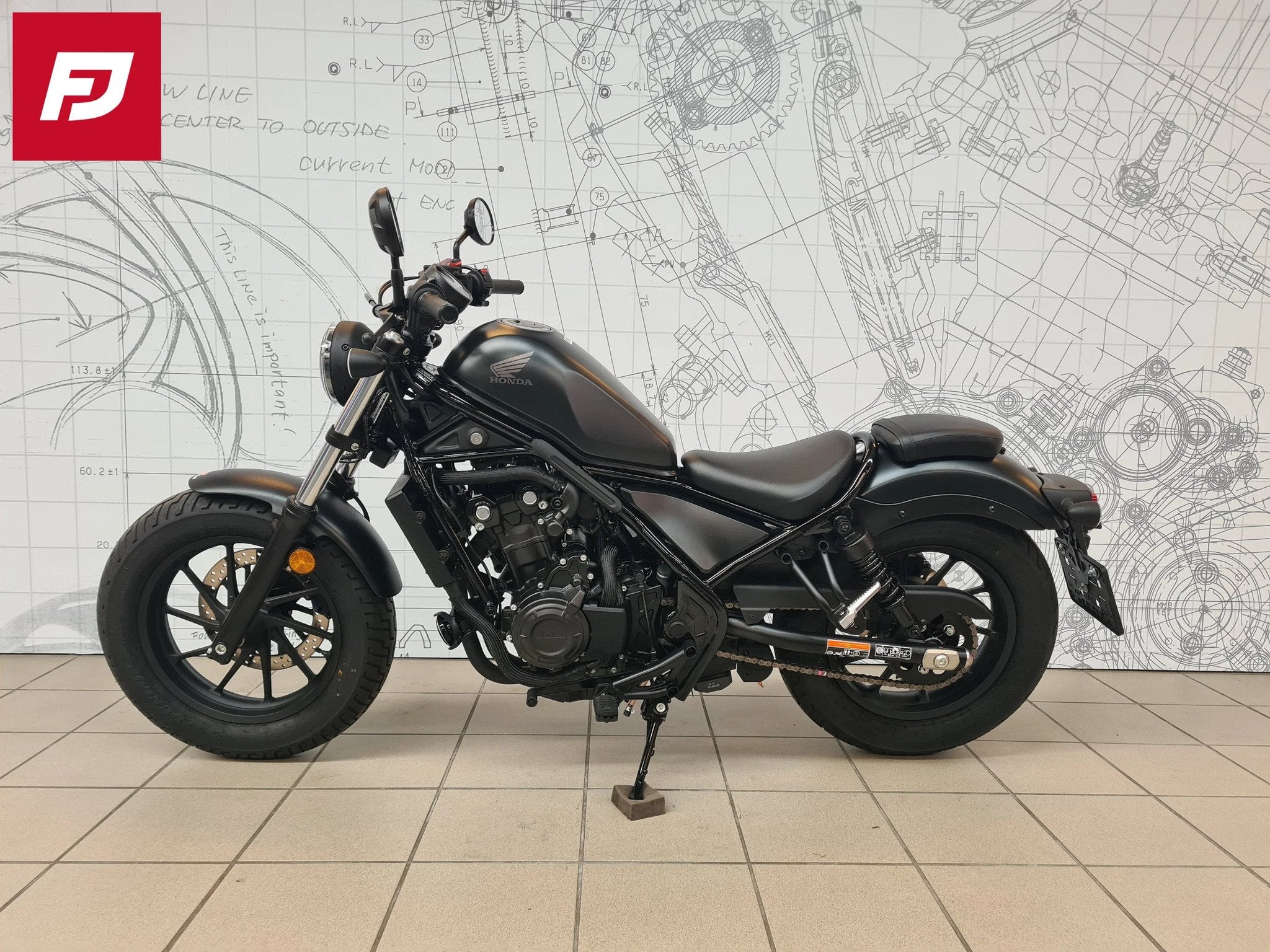Honda CMX 500 Rebel (bj 2023), Motoren, Chopper, Bedrijf, Meer dan 35 kW, 500 cc