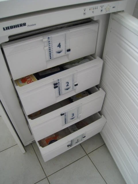 Diepvries Liebherr Premium, 4 schuiven, losstaand model, Ophalen, Vrieskast