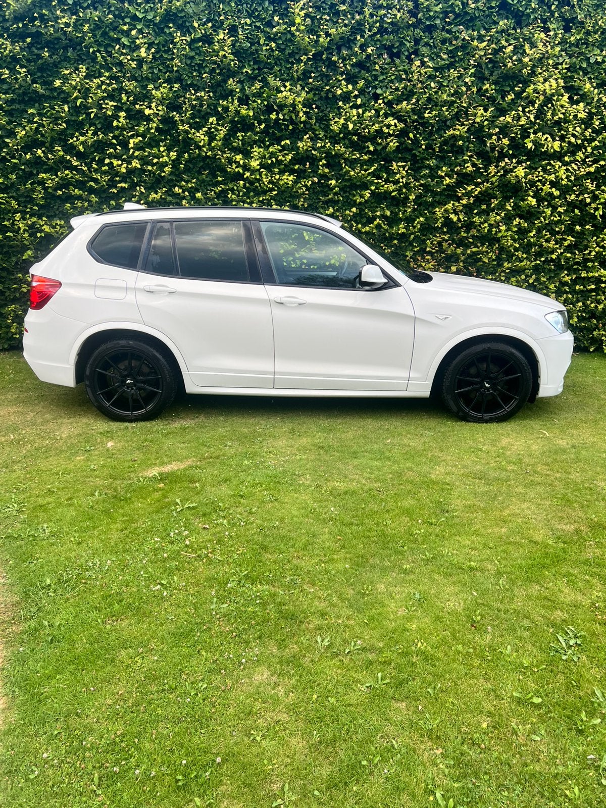 BMW X3 2L diesel, Auto's, BMW, Zwart, Leder en Stof, Wit, Particulier