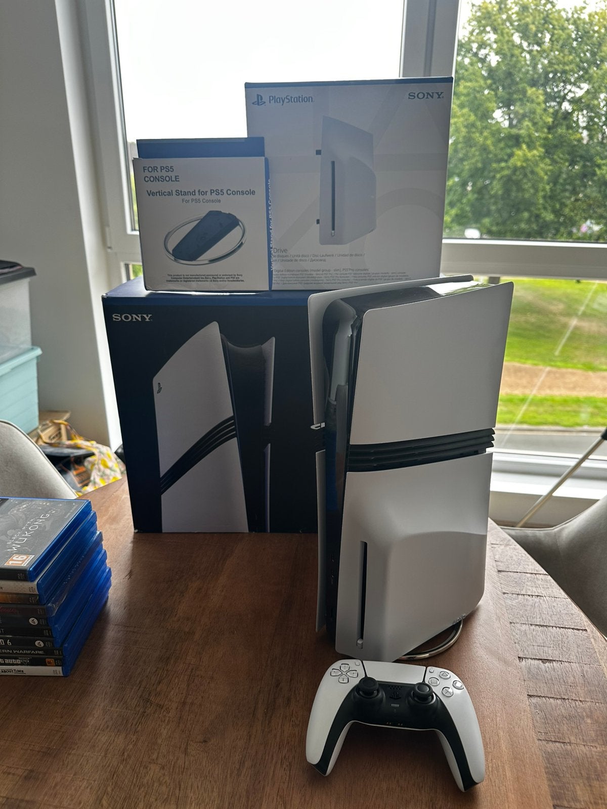 PlayStation 5 Pro avec 9 jeux et extras, Consoles de jeu & Jeux vidéo, Enlèvement ou Envoi, Comme neuf, Playstation 5