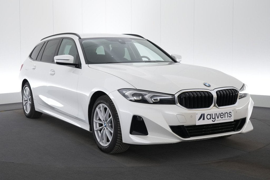 (2DDH067) BMW 3 TOURING, 136 pk, Wit, Lichtsensor, Bedrijf