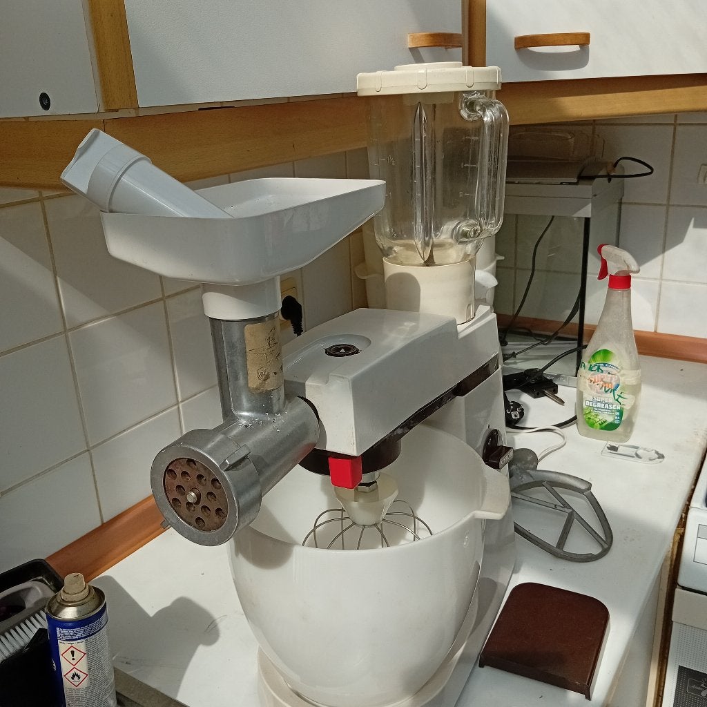 Robot pétrin kenwood major 450w, 4 litres ou plus, Enlèvement, Utilisé