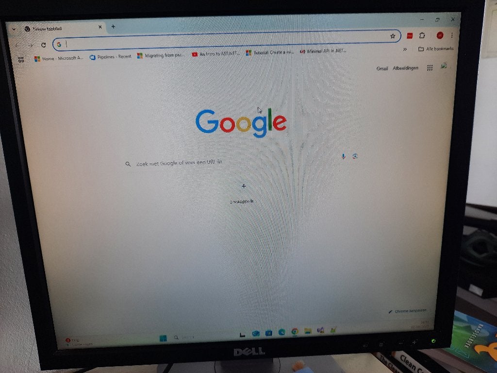 scherm DELL  19 INCH, Computers en Software, Ophalen, Zo goed als nieuw, Dell