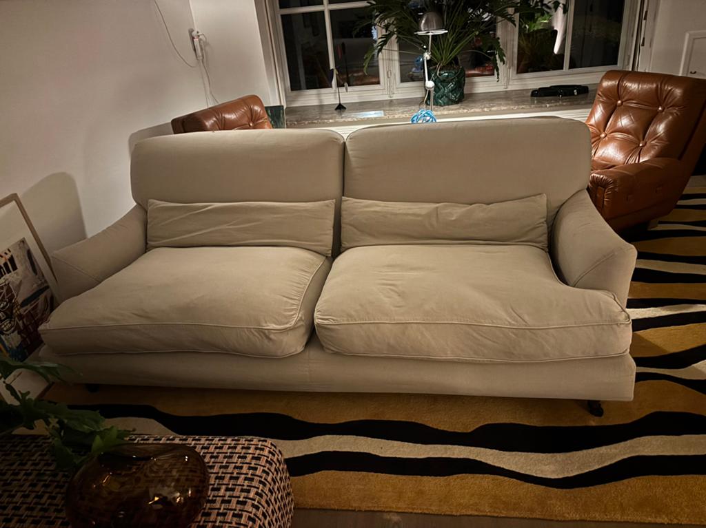 Depadova zetel, Gebruikt, 150 tot 200 cm, Driepersoons, 75 tot 100 cm
