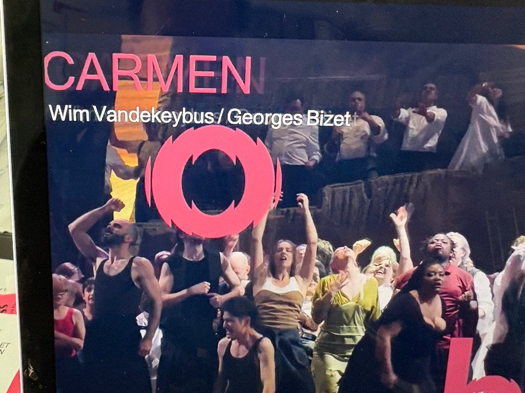 Carmen opera vanavond ZA 13/06  Antwerpen 1 ticket parterre, Tickets & Billets, Concerts | Classique, Une personne, Juin, Chant
