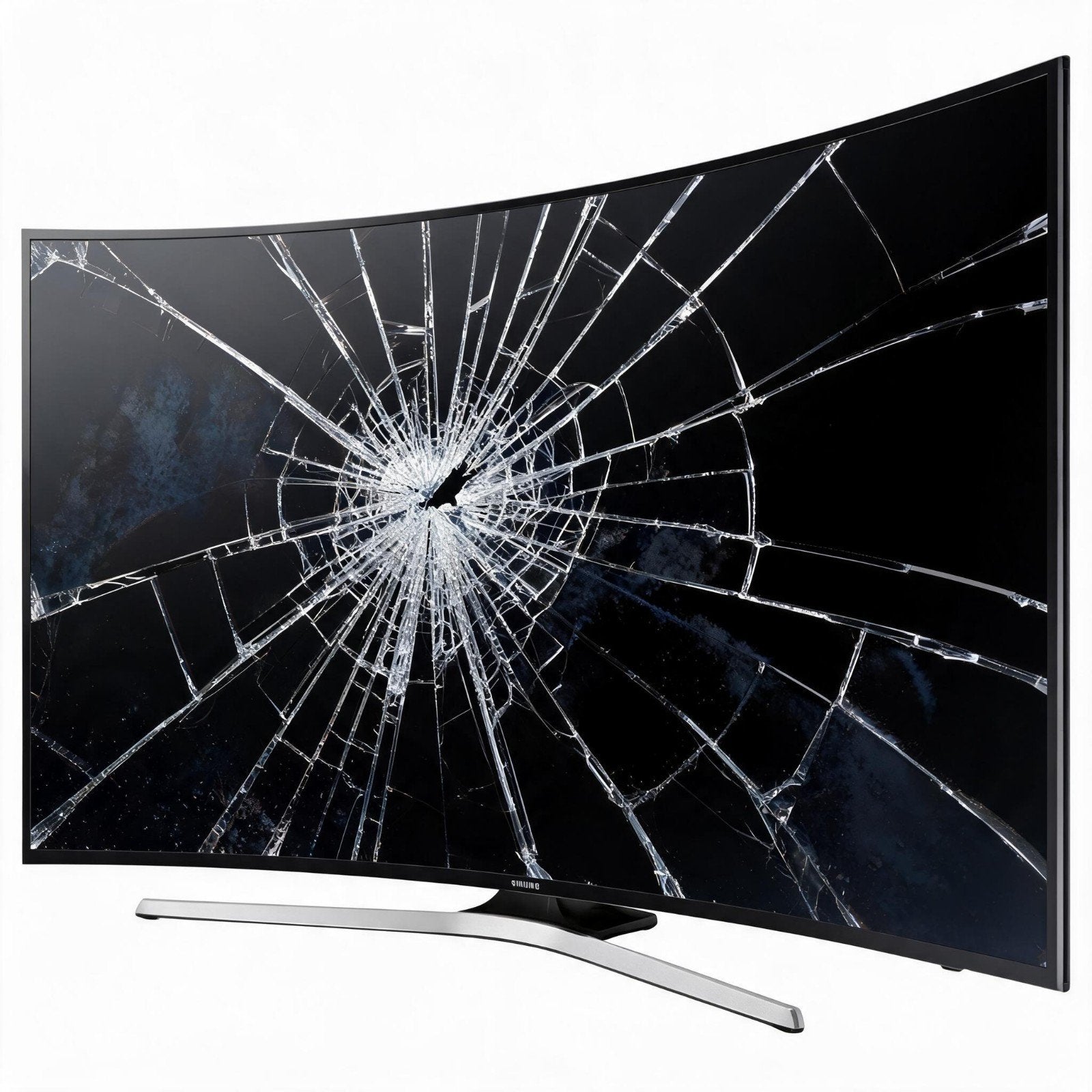 Samsung UE65MU6220 65" 4K Smart TV curved – Écran cassé, Computers en Software, Windows Tablets, Ophalen, Wi-Fi