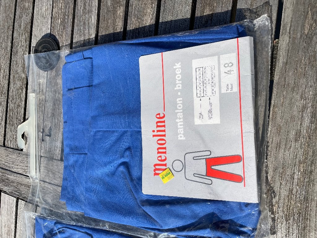 Veste et pantalon de travail coton neufs, Enlèvement, Neuf, sans ticket, Hommes