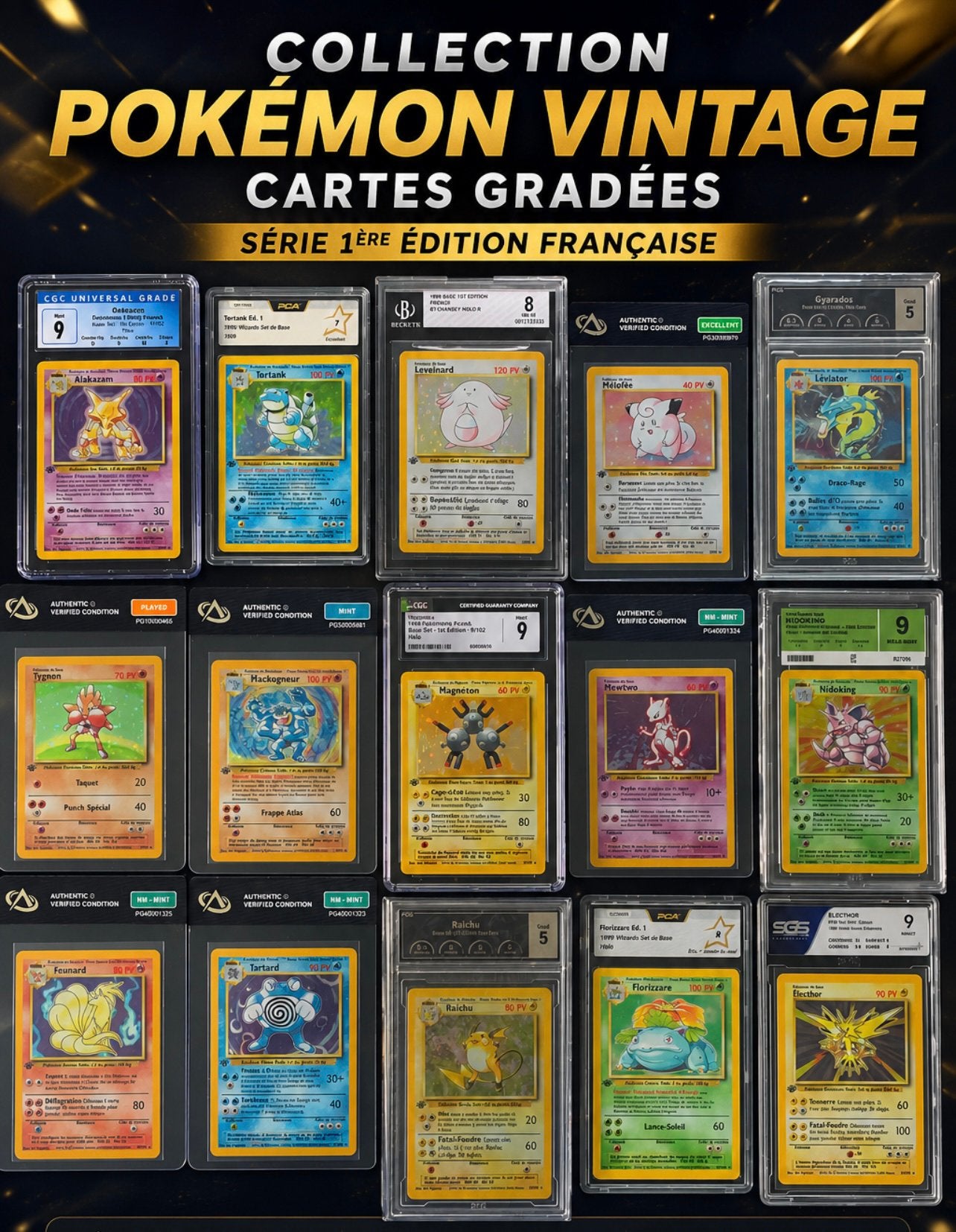 🔥 Pokemon basisset editie 1 🔥, Hobby en Vrije tijd, Verzamelkaartspellen | Magic the Gathering, Zo goed als nieuw, Meerdere kaarten