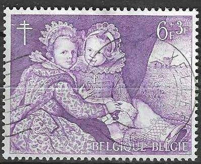 Belgie 1964 - Yvert/OBP 1312 - Antiteringzegels (ST), Verzenden, Gestempeld, Gestempeld, Kunst