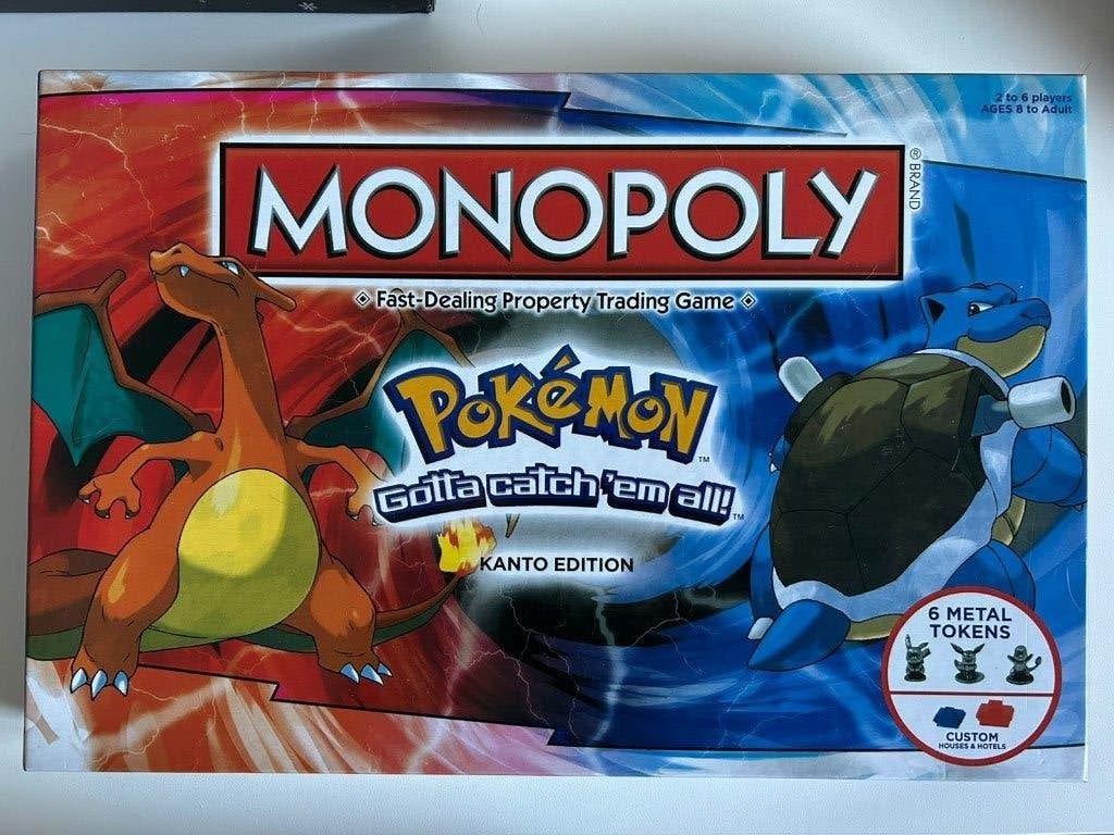 Pokemon Monopoly - KANTO edition (Engels), Enlèvement ou Envoi, Neuf, Autres types