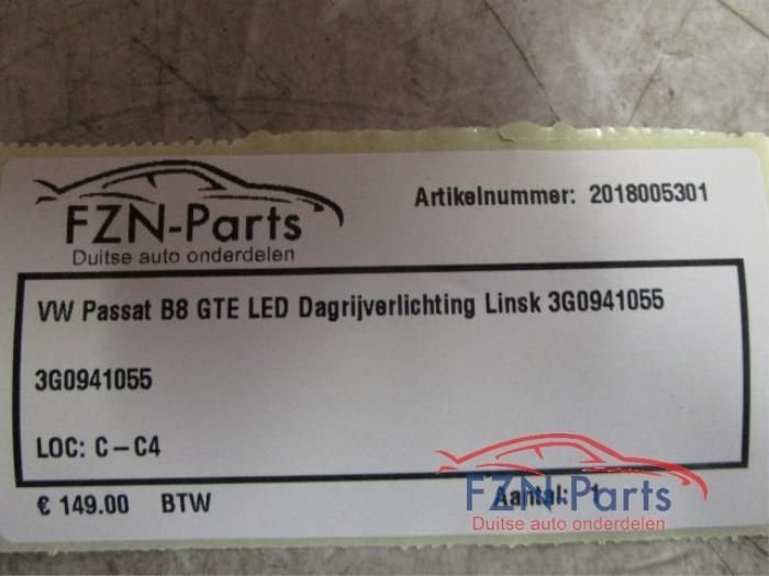 VW Passat B8 GTE LED Dagrijverlichting Links, Enlèvement ou Envoi, Utilisé