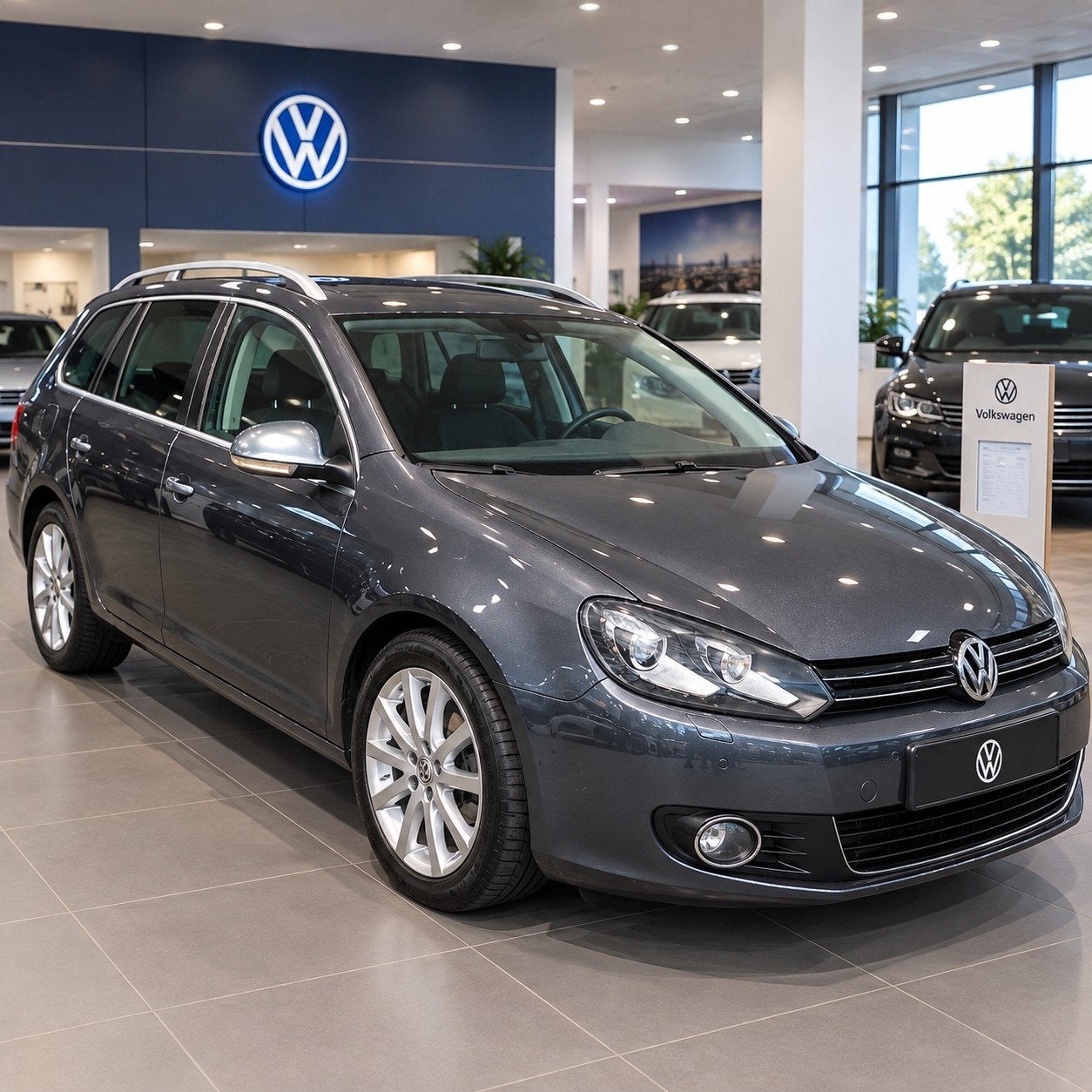 volkswagen Golf variant 1.4 TSI, Autos, Argent ou Gris, Achat, Entreprise, Alcantara