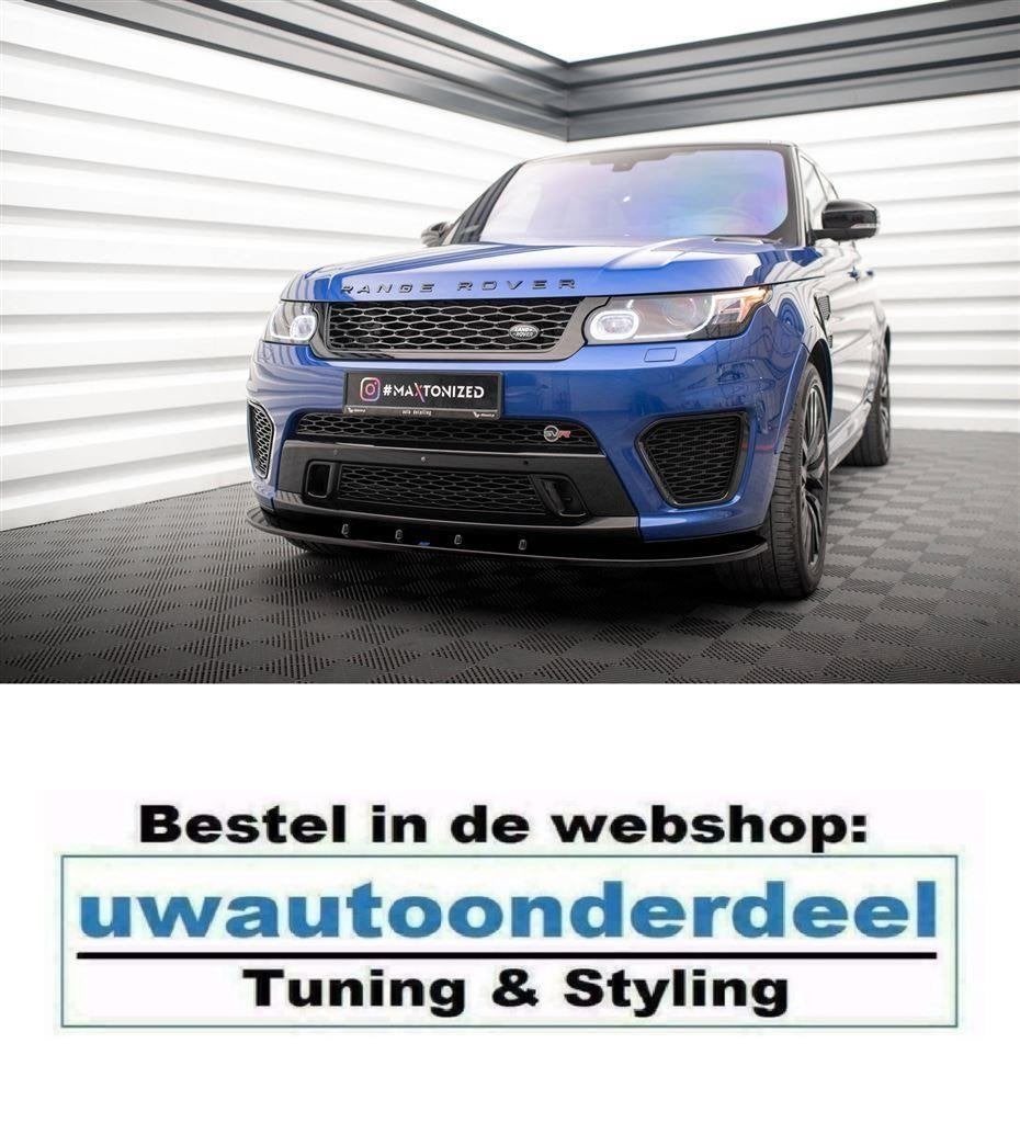 Maxton Design Spoiler Splitter Lip Range Rover Sport SVR, Verzenden