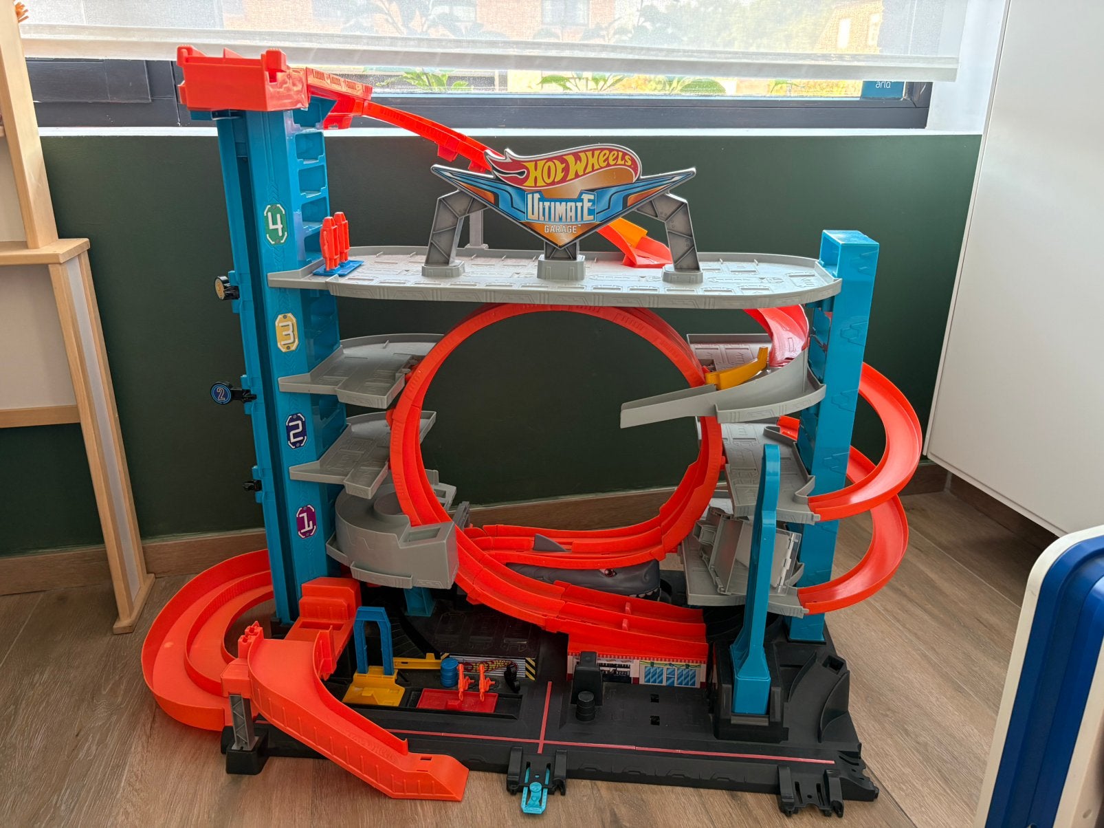Hot wheels ultimate garage, Ophalen, Zo goed als nieuw, Hot Wheels