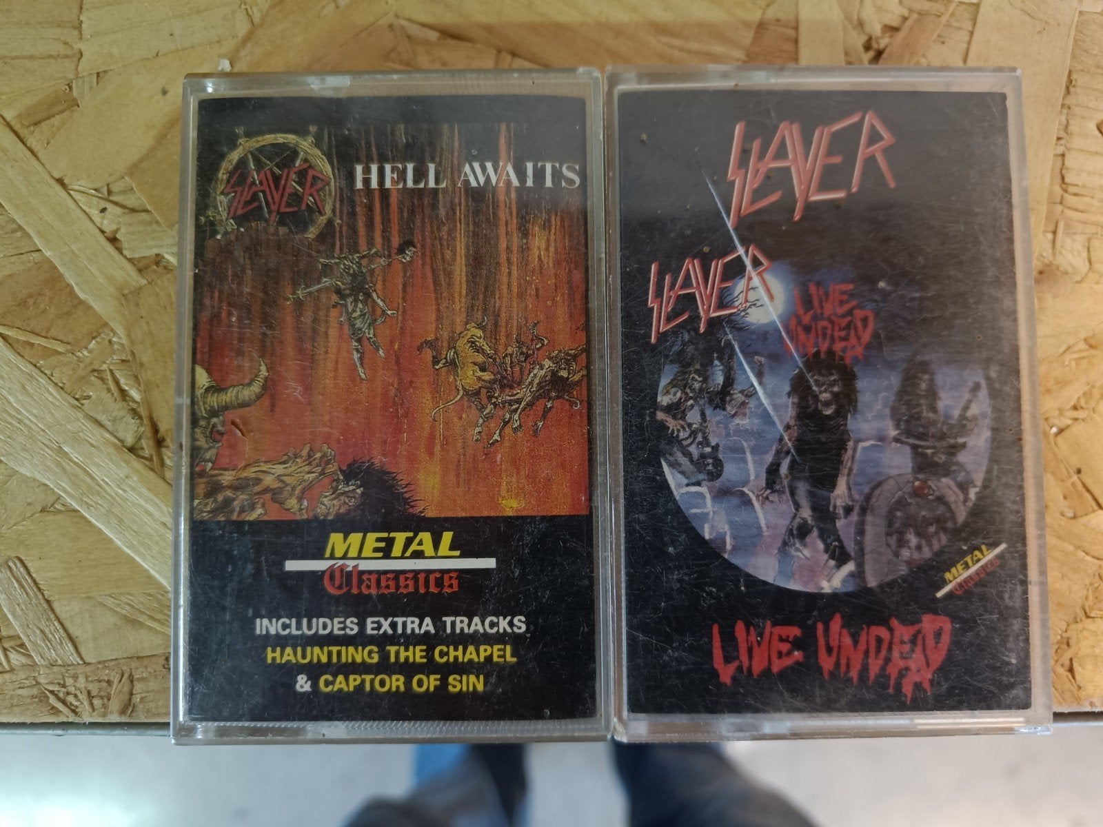 Slayer casettes, Enlèvement ou Envoi