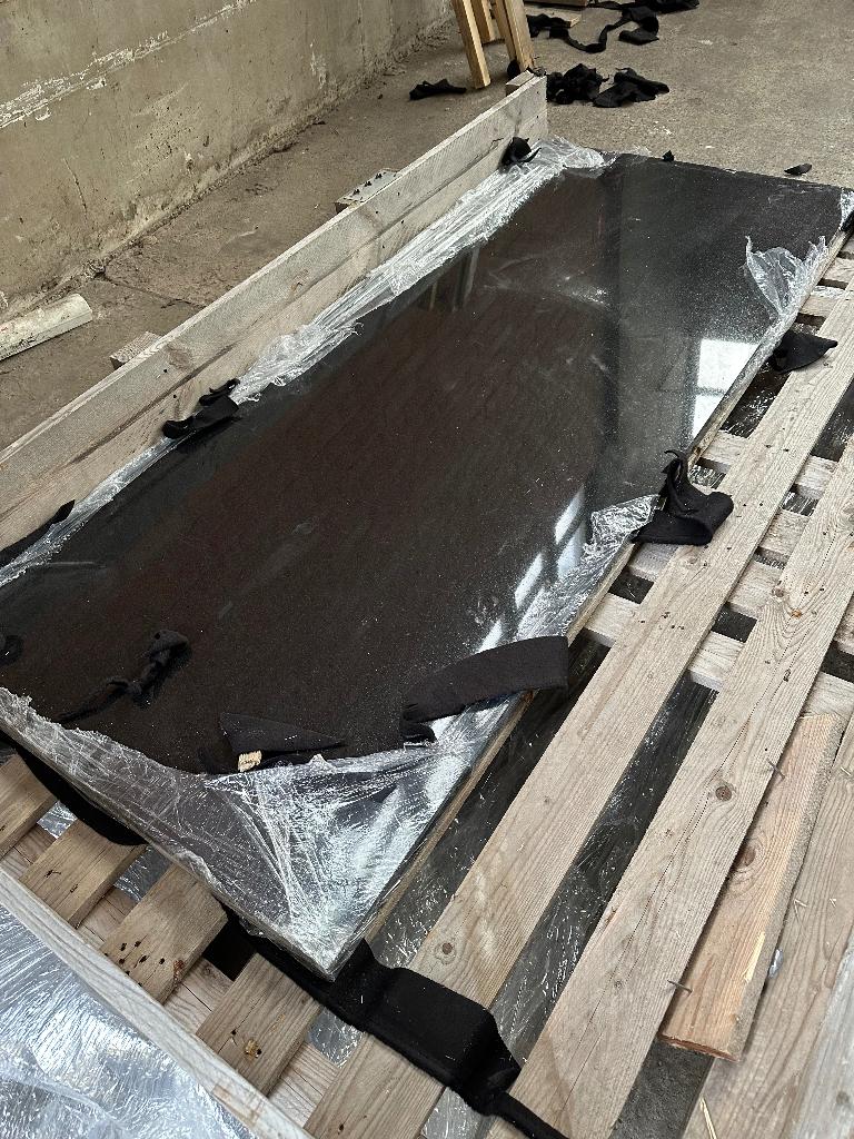 Zwarte graniet steen,, Doe-het-zelf en Bouw, Metselstenen, Ophalen, Nieuw, Natuurstenen