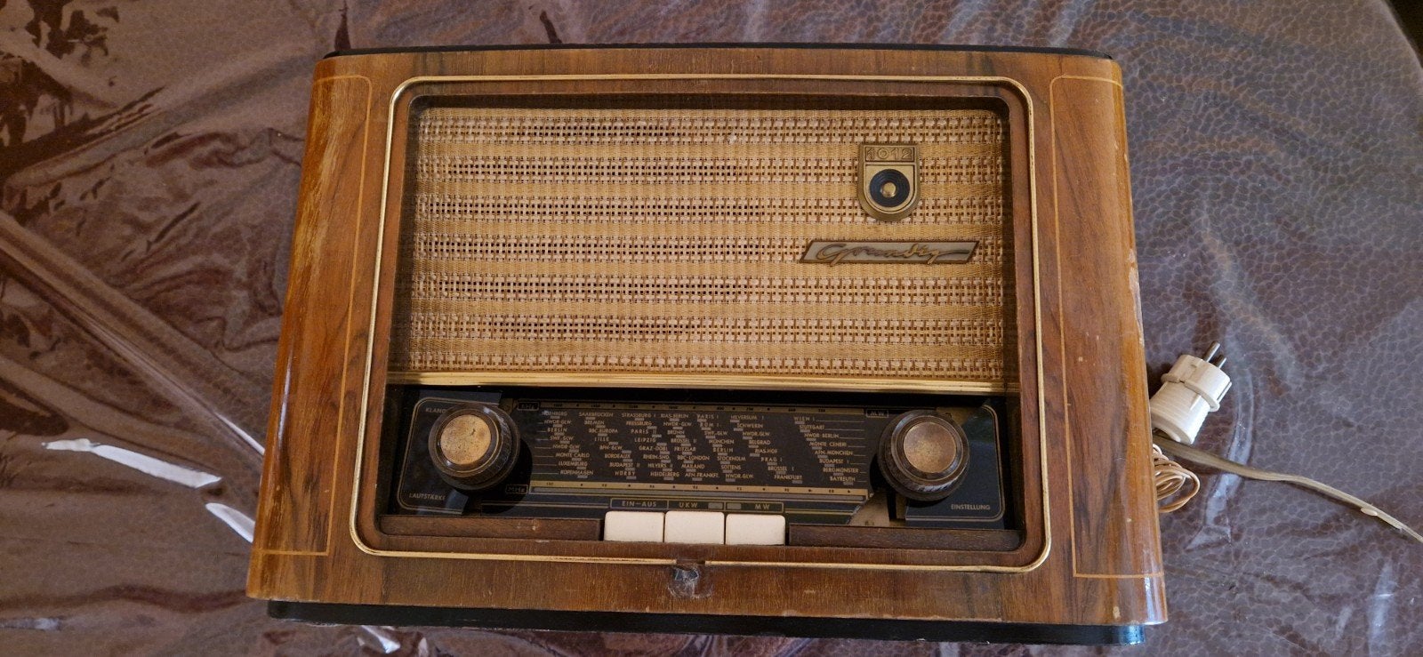 Antiek radio, Antiquités & Art, Antiquités | TV & Hi-Fi, Enlèvement