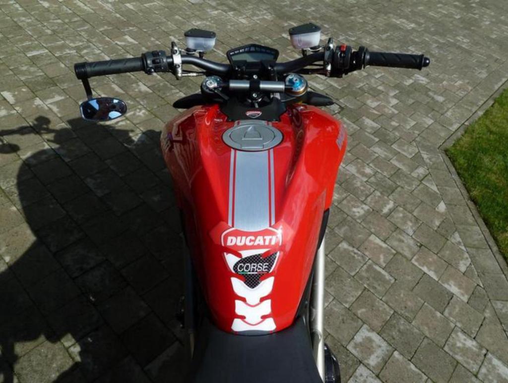 DUCATI corse echte alu look striping, Motoren, Accessoires | Overige, Ophalen of Verzenden, Zo goed als nieuw