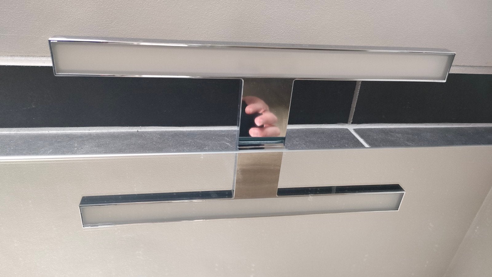 Miroir de salle de bain H 60 x L 80, Maison & Meubles, Enlèvement, Comme neuf, 50 à 100 cm, Moins de 100 cm