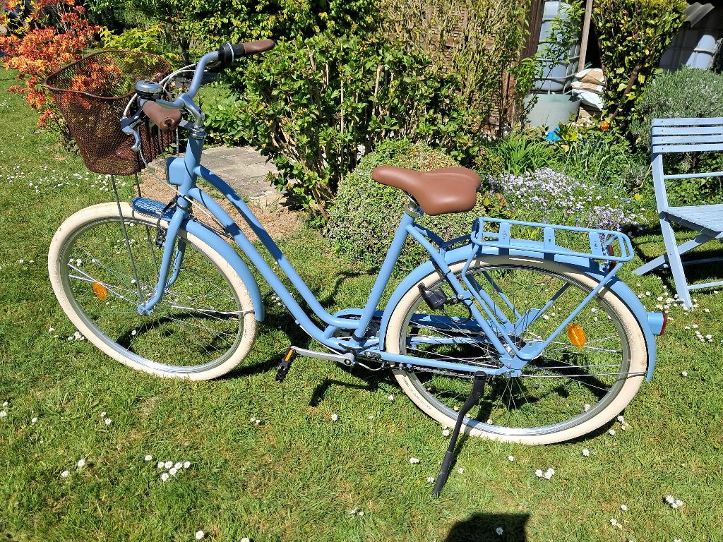 VELO VILLE DAME ELOPS BLEU TOUT NEUF, Vélos & Vélomoteurs, Enlèvement, Neuf
