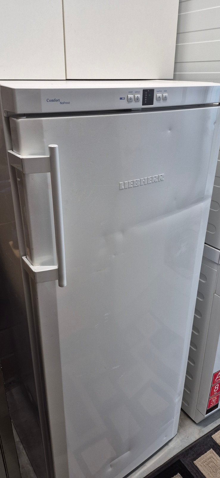 Diepvries Liebher comfort NoFrost, Elektronische apparatuur, 140 tot 160 cm, Ophalen, Vrieskast, Vrijstaand