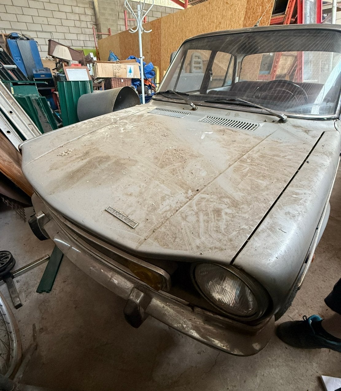 SIMCA 1301 SPECIAL + DONORWAGEN, Auto's, Oldtimers, Particulier, Ophalen