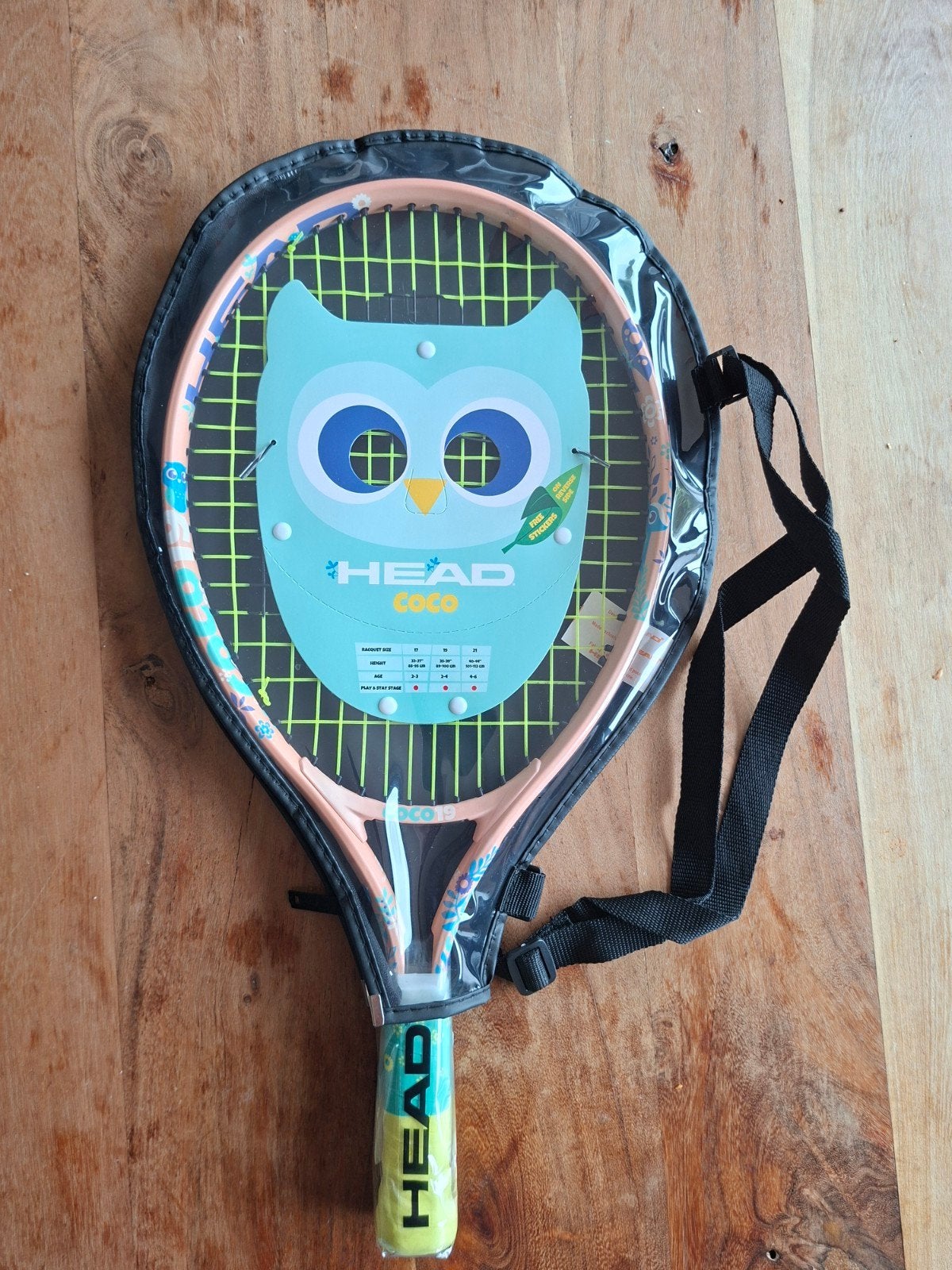 HEAD Coco 19 Junior Tennisracket – NIEUW IN VERPAKKING, Ophalen, Nieuw, Racket, Head