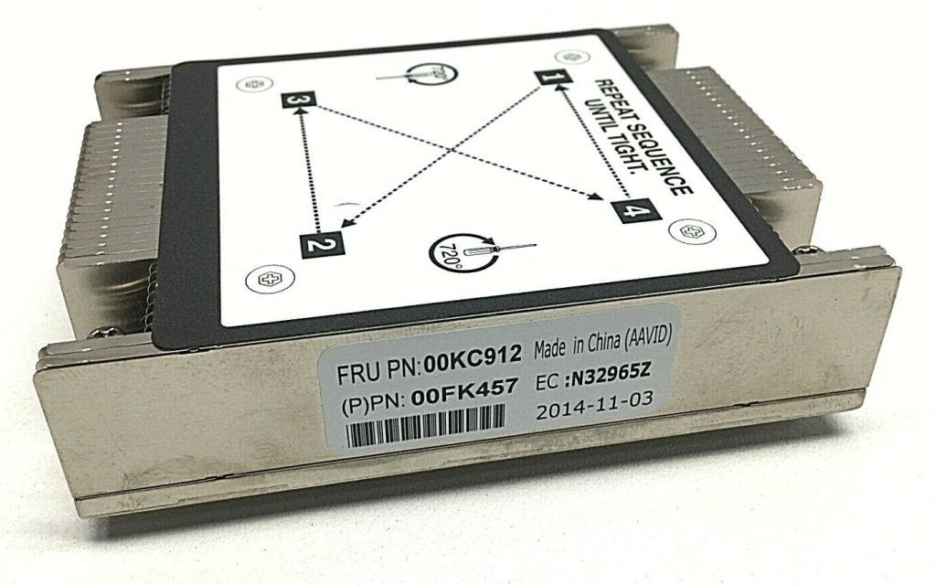 IBM / Lenovo X3550 M5 Heatsink 00FK457