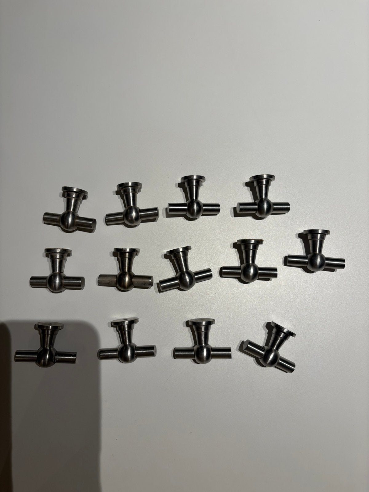12 stuks deur/commode/kast/lade knoppen, Ophalen, Gebruikt