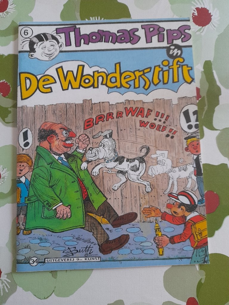 Thomas Pips nr 34 "De wonderstift"eerste druk 1998, Boeken, Stripverhalen, Ophalen of Verzenden, Nieuw