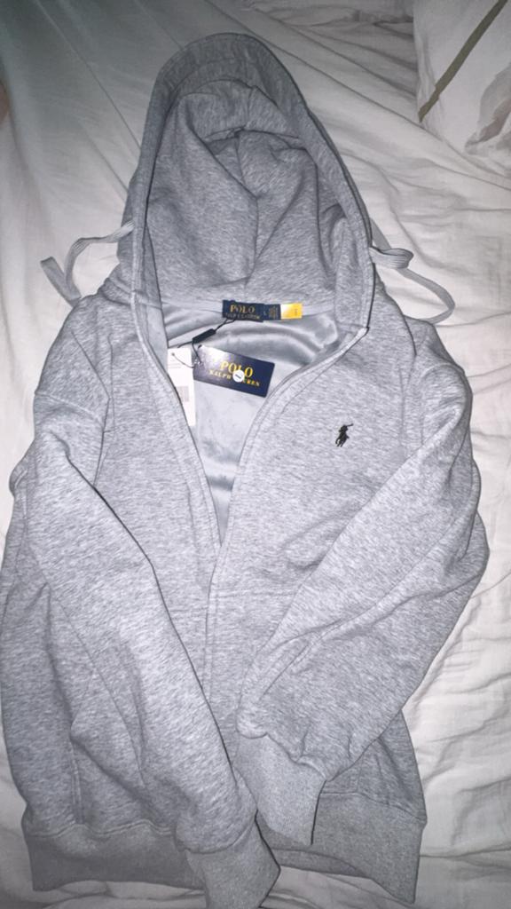 Nieuw Polo ralph Lauren trui met zip, Kleding | Heren, Ophalen of Verzenden, Nieuw, Maat 52/54 (L), Grijs